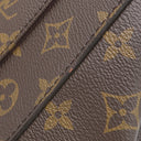 ルイヴィトン LOUIS VUITTON クリュニー MM M42735 モノグラム 2WAYバッグ ゴールド金具 茶 青