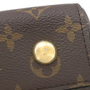 ルイヴィトン LOUIS VUITTON クリュニー MM M42735 モノグラム 2WAYバッグ ゴールド金具 茶 青