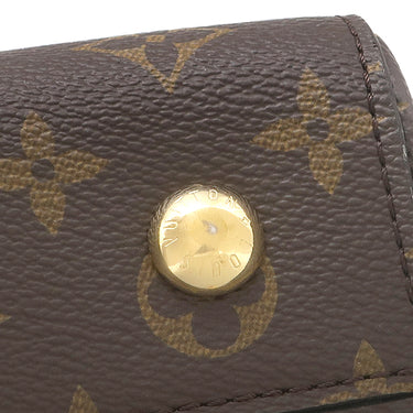 ルイヴィトン LOUIS VUITTON クリュニー MM M42735 モノグラム 2WAYバッグ ゴールド金具 茶 青