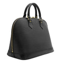 ルイヴィトン LOUIS VUITTON アルマ PM M52142 ノワール エピレザー ハンドバッグ ゴールド金具 黒