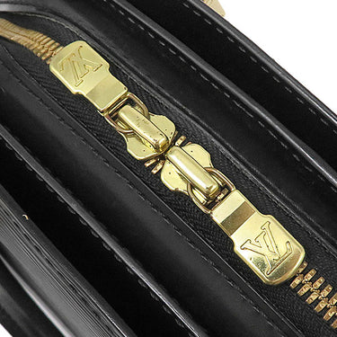 ルイヴィトン LOUIS VUITTON ポンヌフ M52052 ノワール エピレザー ハンドバッグ ゴールド金具 黒