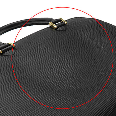 ルイヴィトン LOUIS VUITTON ポンヌフ M52052 ノワール エピレザー ハンドバッグ ゴールド金具 黒