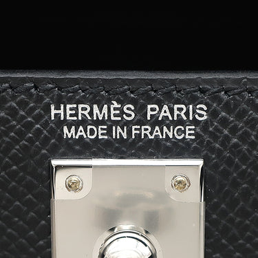 エルメス HERMES ミニケリードゥ 外縫い ブラック ヴォーエプソン 2WAYバッグ シルバー金具 新品 未使用 黒 ショルダー 2026年製
