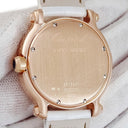 腕時計 ショパール CHOPARD ハッピースポーツ 27/7471 クオーツ レディース K18RG無垢 純正ダイヤ スイング ホワイト 白