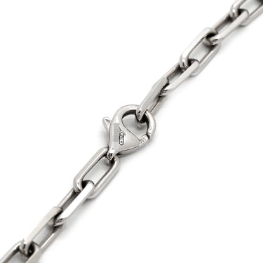 カルティエ Cartier サントス ドゥ カルティエ スモールモデル B6090500 ホワイトゴールド K18WG ブレスレット 750 18K 18金 チェーンブレス 30コマ