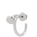 カルティエ Cartier ジュスト アン クル SM 片耳用 B8301236 ホワイトゴールド K18WG ピアス AU750 18K WG フープ 左用