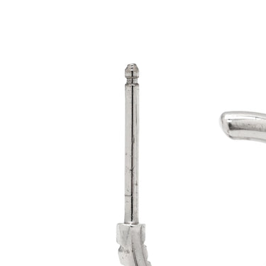 カルティエ Cartier ジュスト アン クル SM 片耳用 B8301236 ホワイトゴールド K18WG ピアス AU750 18K WG フープ 左用