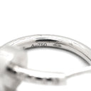 カルティエ Cartier ジュスト アン クル SM 片耳用 B8301236 ホワイトゴールド K18WG ピアス AU750 18K WG フープ 左用