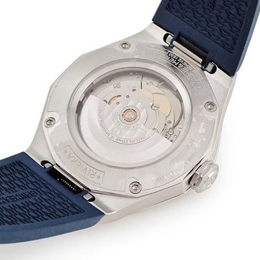 腕時計 ボーム&メルシエ BAUME&MERCIER リビエラ オートマティック M0A10619 自動巻き メンズ 未使用 ブルー 青 デイト 12角形