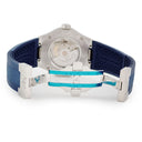 腕時計 ボーム&メルシエ BAUME&MERCIER リビエラ オートマティック M0A10619 自動巻き メンズ 未使用 ブルー 青 デイト 12角形