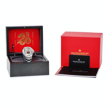 腕時計 ボーム&メルシエ BAUME&MERCIER リビエラ チャイニーズ ニューイヤー ドラゴン エディション M0A10744 自動巻き メンズ 未使用 限定