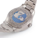 腕時計 モンブラン Montblanc 1858 GMT MB129616 自動巻き メンズ 未使用 ブルー 青 サンレイ デイト アラビア バー