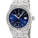 腕時計 モーリスラクロア Maurice Lacroix アイコン クォーツ デイト 40mm AI1108-SS002-430-1 クオーツ メンズ 未使用 ブルー 青