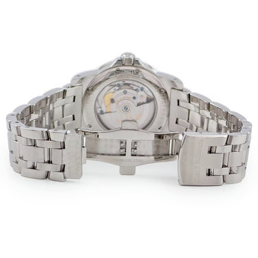 腕時計 カール F ブヘラ Carl F. Bucherer パトラビ オートデイト 10617.08A 自動巻き メンズ ホワイト ローマン シースルーバック