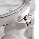腕時計 カール F ブヘラ Carl F. Bucherer パトラビ オートデイト 10617.08A 自動巻き メンズ ホワイト ローマン シースルーバック