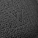 ルイヴィトン LOUIS VUITTON オーガナイザー アトール M30652 アルドワーズ タイガ 長財布 マットシルバー金具 黒 トラベルケース