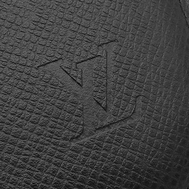 ルイヴィトン LOUIS VUITTON オーガナイザー アトール M30652 アルドワーズ タイガ 長財布 マットシルバー金具 黒 トラベルケース