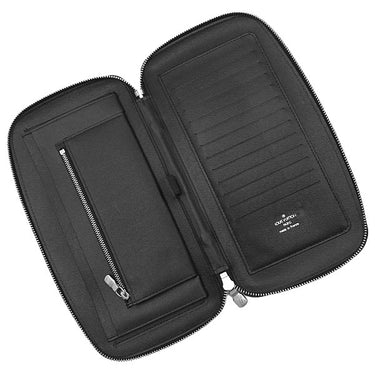ルイヴィトン LOUIS VUITTON オーガナイザー アトール M30652 アルドワーズ タイガ 長財布 マットシルバー金具 黒 トラベルケース