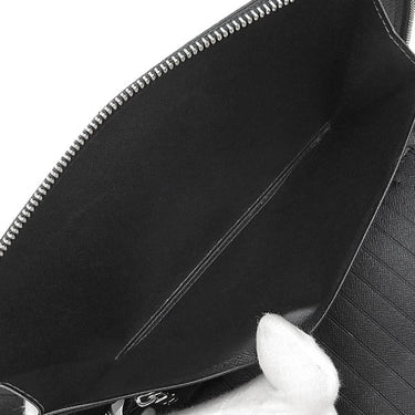 ルイヴィトン LOUIS VUITTON オーガナイザー アトール M30652 アルドワーズ タイガ 長財布 マットシルバー金具 黒 トラベルケース
