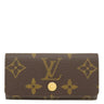 ルイヴィトン LOUIS VUITTON ミュルティクレ 4 M69517 モノグラム モノグラムキャンバス キーケース ゴールド金具 鍵入れ 4連 4本