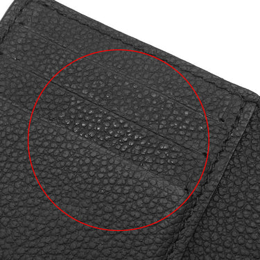 ルイヴィトン LOUIS VUITTON ポルトフォイユ メティス コンパクト M80880 ノワール モノグラムアンプラント 三つ折り財布 ゴールド金具