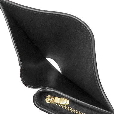 ルイヴィトン LOUIS VUITTON ポルトフォイユ メティス コンパクト M80880 ノワール モノグラムアンプラント 三つ折り財布 ゴールド金具