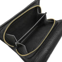 ルイヴィトン LOUIS VUITTON ポルトフォイユ メティス コンパクト M80880 ノワール モノグラムアンプラント 三つ折り財布 ゴールド金具