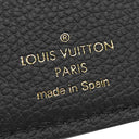 ルイヴィトン LOUIS VUITTON ポルトフォイユ メティス コンパクト M80880 ノワール モノグラムアンプラント 三つ折り財布 ゴールド金具