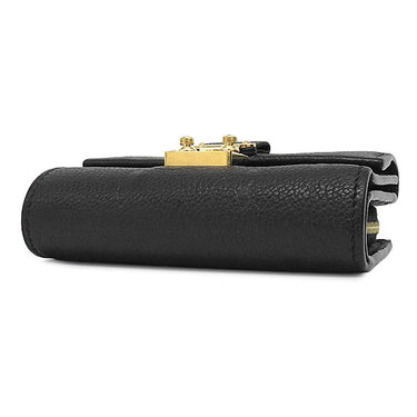 ルイヴィトン LOUIS VUITTON ポルトフォイユ メティス コンパクト M80880 ノワール モノグラムアンプラント 三つ折り財布 ゴールド金具