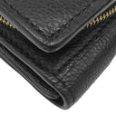 ルイヴィトン LOUIS VUITTON ポルトフォイユ メティス コンパクト M80880 ノワール モノグラムアンプラント 三つ折り財布 ゴールド金具