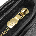 ルイヴィトン LOUIS VUITTON ポルトフォイユ メティス コンパクト M80880 ノワール モノグラムアンプラント 三つ折り財布 ゴールド金具