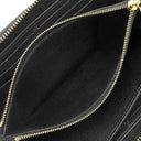 ルイヴィトン LOUIS VUITTON ジッピー ウォレット M80481 ブラック×ベージュ レザー バイカラーモノグラムアンプラントレザー 長財布 ゴールド金具 黒 ラウンドファスナー 小銭入れ