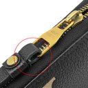 ルイヴィトン LOUIS VUITTON ジッピー ウォレット M80481 ブラック×ベージュ レザー バイカラーモノグラムアンプラントレザー 長財布 ゴールド金具 黒 ラウンドファスナー 小銭入れ