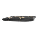 ルイヴィトン LOUIS VUITTON カードキーケース ポシェット クレ M80885 ブラック×ベージュ モノグラムアンプラント コインケース ゴールド金具 小銭入れ