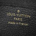 ルイヴィトン LOUIS VUITTON カードキーケース ポシェット クレ M80885 ブラック×ベージュ モノグラムアンプラント コインケース ゴールド金具 小銭入れ