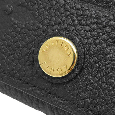ルイヴィトン LOUIS VUITTON アンヴェロップ カルト ドゥ ヴィジット M58456 ノワール モノグラムアンプラント カードケース ゴールド金具 名刺入れ