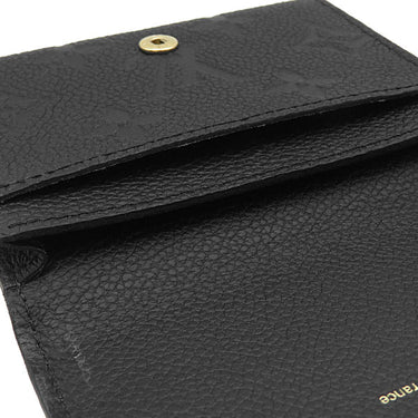 ルイヴィトン LOUIS VUITTON アンヴェロップ カルト ドゥ ヴィジット M58456 ノワール モノグラムアンプラント カードケース ゴールド金具 名刺入れ
