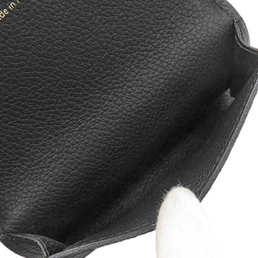 ルイヴィトン LOUIS VUITTON アンヴェロップ カルト ドゥ ヴィジット M58456 ノワール モノグラムアンプラント カードケース ゴールド金具 名刺入れ