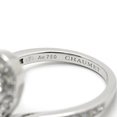ショーメ CHAUMET ジョゼフィーヌ エグレット 083510 ホワイトゴールド K18WG ダイヤモンド #50(JP10) リング 指輪 ダイヤモンド ブリリアントカット パヴェ 9.5号