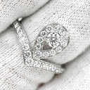 ショーメ CHAUMET ジョゼフィーヌ エグレット 083510 ホワイトゴールド K18WG ダイヤモンド #50(JP10) リング 指輪 ダイヤモンド ブリリアントカット パヴェ 9.5号