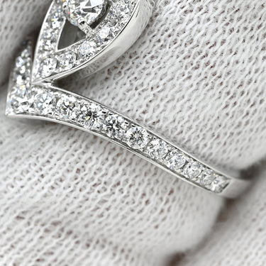 ショーメ CHAUMET ジョゼフィーヌ エグレット 083510 ホワイトゴールド K18WG ダイヤモンド #50(JP10) リング 指輪 ダイヤモンド ブリリアントカット パヴェ 9.5号