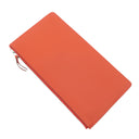 エルメス HERMES ジジェ デュオ ヴェルソ ゴールド×カプシーヌ スイフト クラッチバッグ シルバー金具 茶 赤