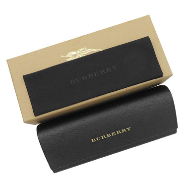 バーバリー BURBERRY ラウンド シェイプ 58□17 0BE4274D ブラック プラスチック サングラス シルバー金具 チェック グラデーション