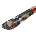 バーバリー BURBERRY ラウンド シェイプ 58□17 0BE4274D ブラック プラスチック サングラス シルバー金具 チェック グラデーション