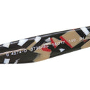 バーバリー BURBERRY ラウンド シェイプ 58□17 0BE4274D ブラック プラスチック サングラス シルバー金具 チェック グラデーション