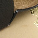 バーバリー BURBERRY ラウンド シェイプ 58□17 0BE4274D ブラック プラスチック サングラス シルバー金具 チェック グラデーション