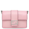 フェンディ FENDI マイクロ フラット バゲット バッグ 7M0311 ピンク レザー ショルダーバッグ シルバー金具 コンパクト 財布 ミニショルダー