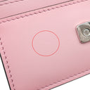 フェンディ FENDI マイクロ フラット バゲット バッグ 7M0311 ピンク レザー ショルダーバッグ シルバー金具 コンパクト 財布 ミニショルダー