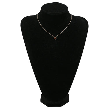 ヴァンクリーフアーペル Van Cleef & Arpels スウィート ハート ペンダント VCARN59N00 レッド×ピンクゴールド K18PG カーネリアン ネックレス K18 18K PG RG カーネリアン 紅玉髄