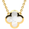 ヴァンクリーフアーペル Van Cleef & Arpels ピュア アルハンブラ VCARA39700 パールホワイトXイエローゴールド K18YG マザーオブパール ネックレス 750YG 18K 18金 シェル